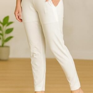 Dollar Missy Women's Super Soft Stretchable Straight Pant with Pocket